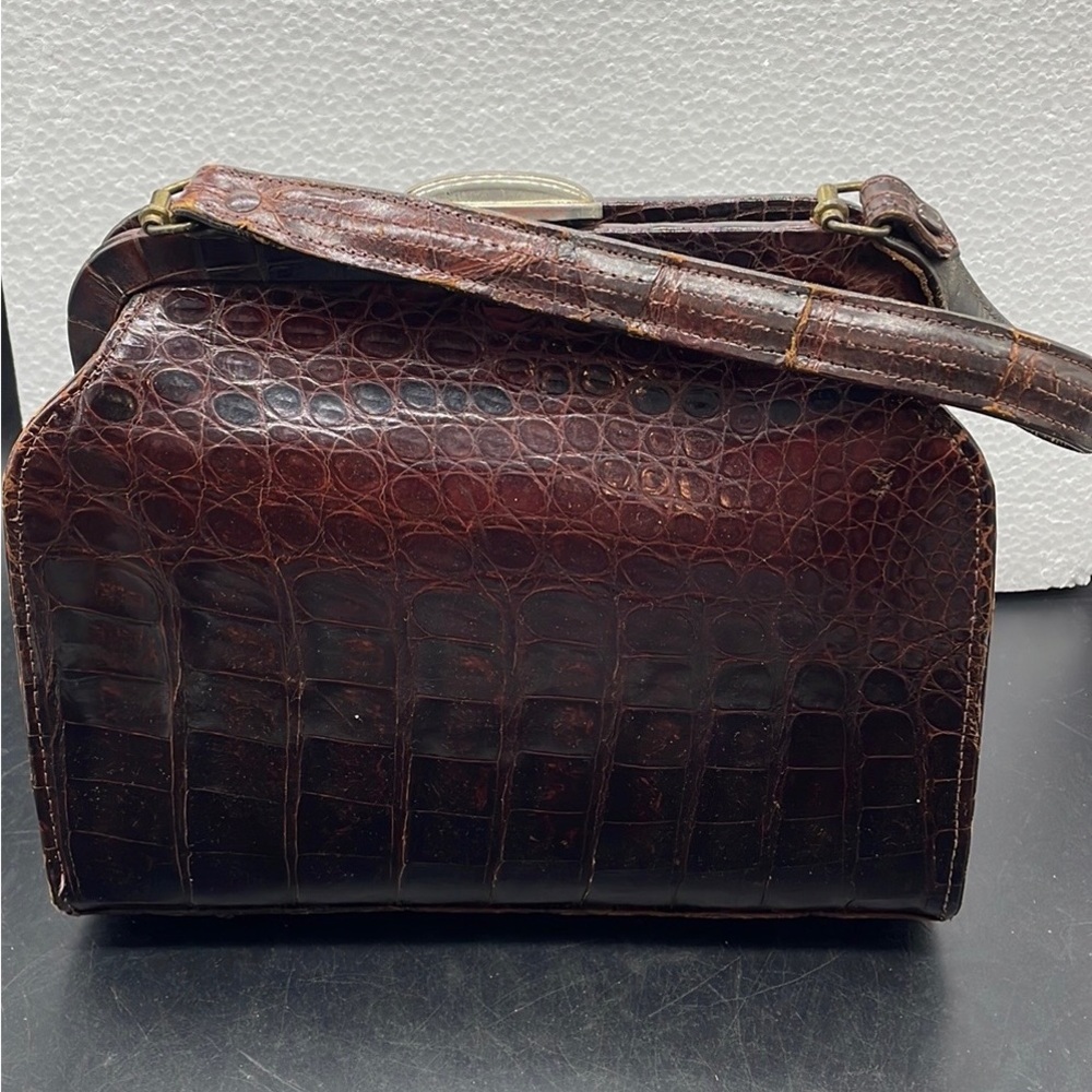 Genuine Alligator Small Bag Vintage